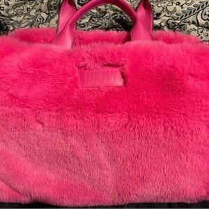 DKNY fur bag New